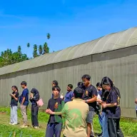 Field Trip and Overplanting of 105 Students from SMA Wardaya West Jakarta at KPTT Salatiga